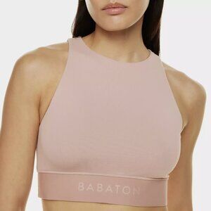 Aritzia Babaton Taupe Sleeveless Walter Contour Tank Top